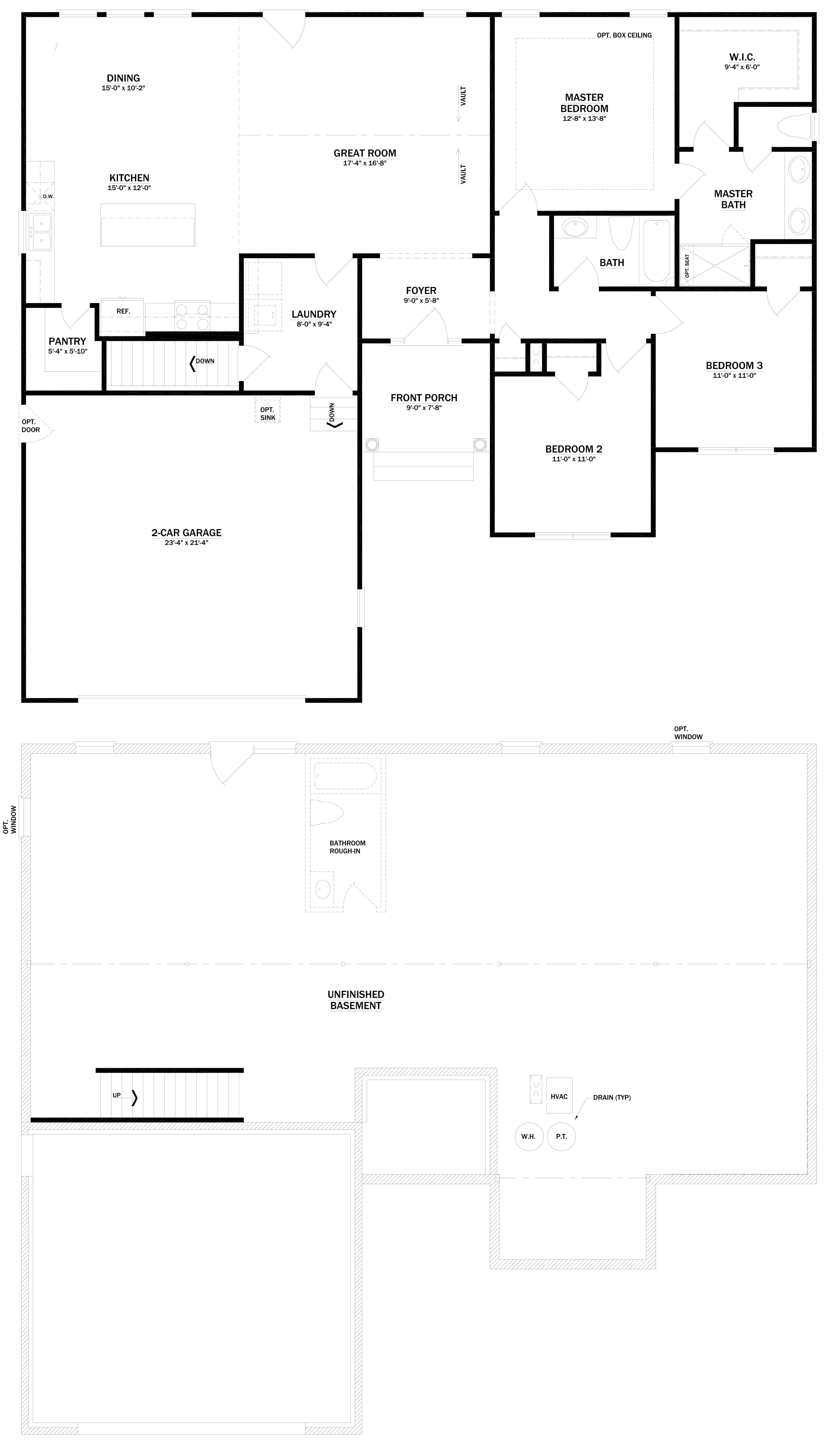 The Montgomery floor plan diagram