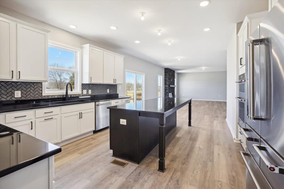 Lunenburg open kitchen design