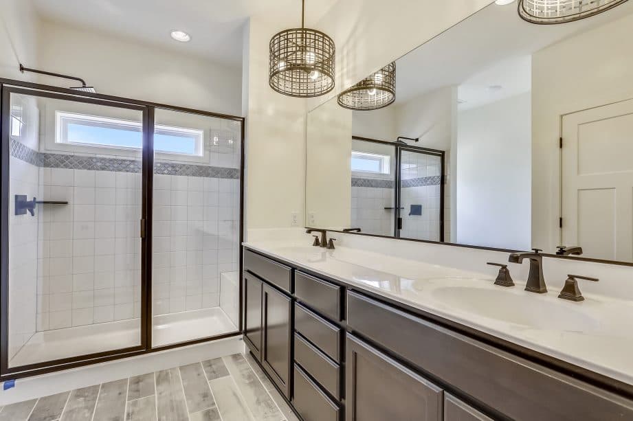 Russell master bathroom